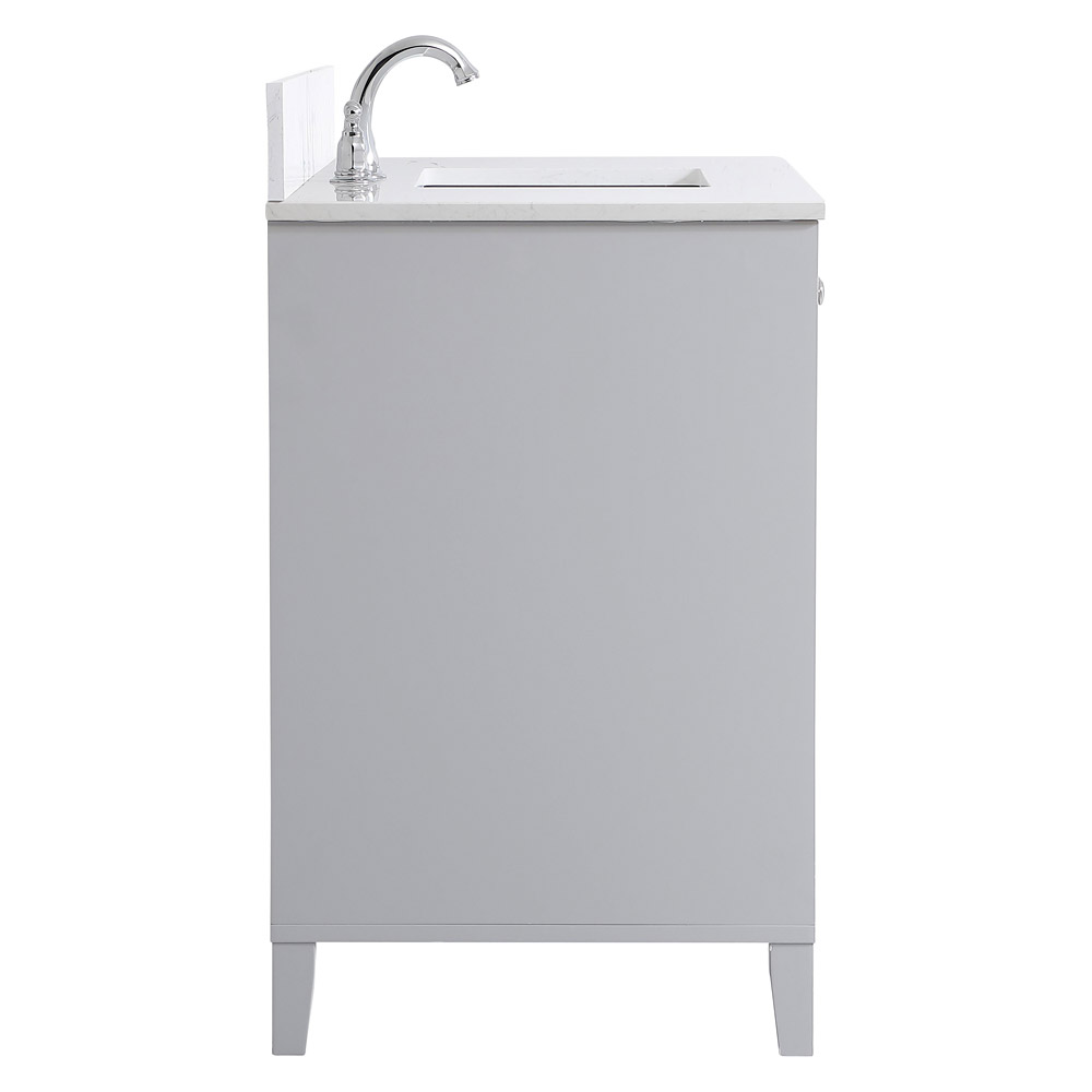 Elegant Bathroom Vanity - Gray (VF18042GR-BS)