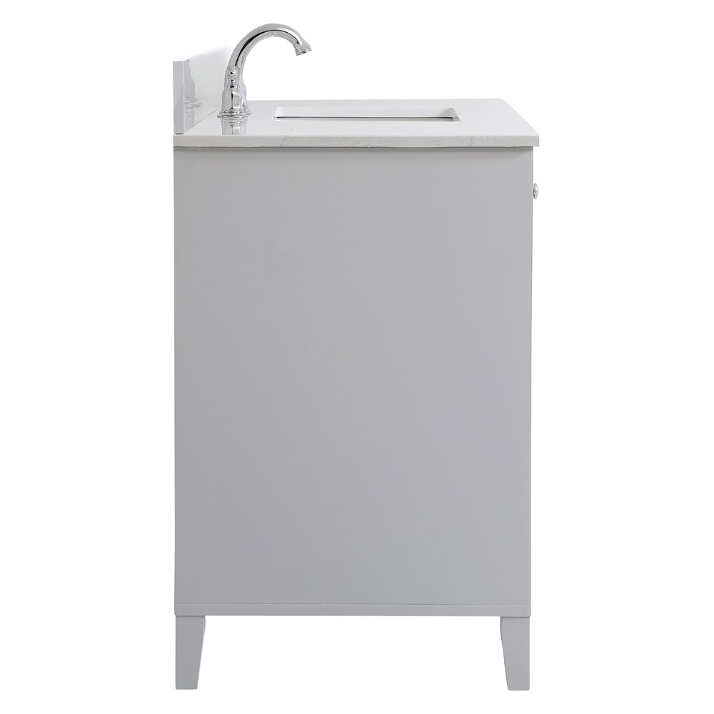 Elegant Bathroom Vanity - Gray (VF18048GR-BS)