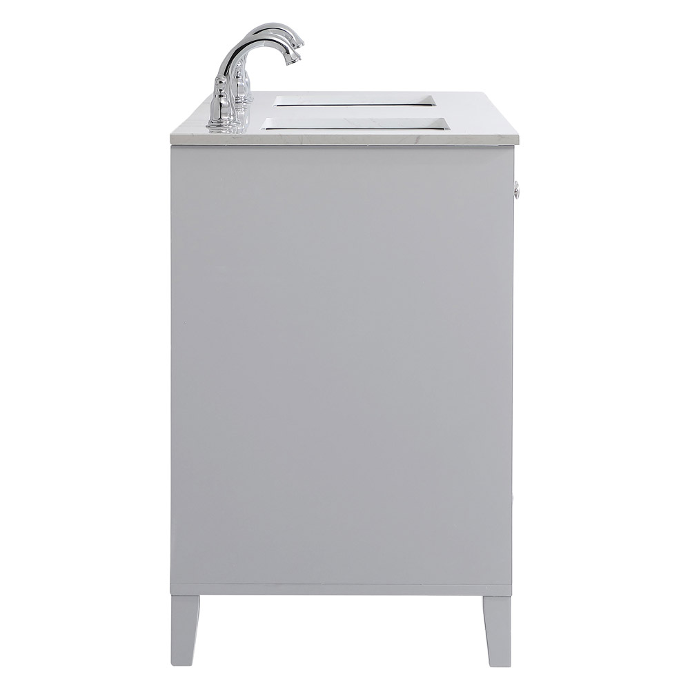 Elegant Bathroom Vanity - Gray (VF18060DGR)