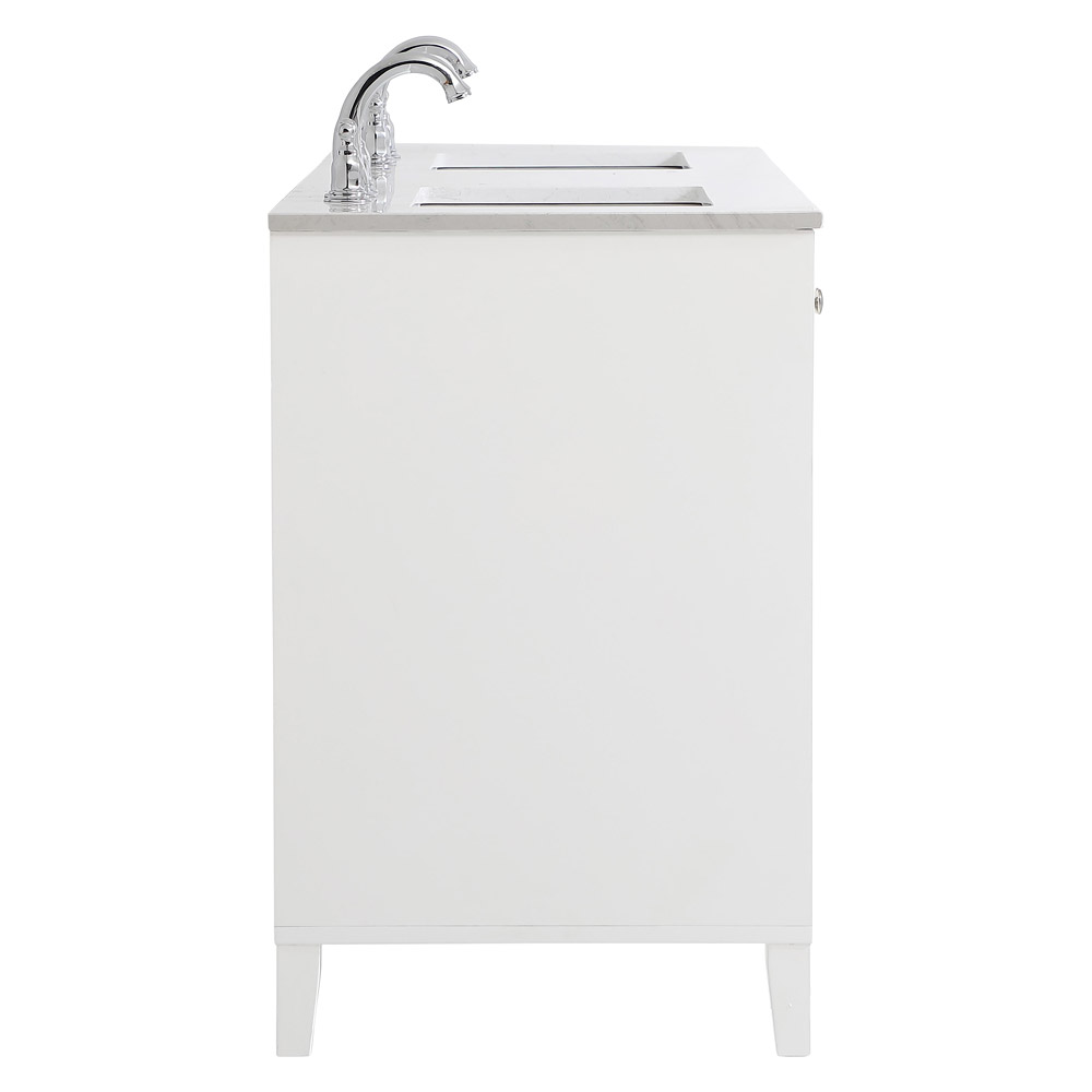 Elegant Bathroom Vanity - White (VF18060DWH)