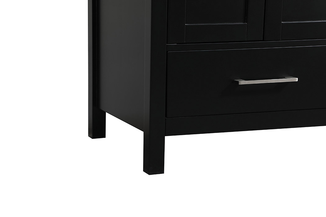 Elegant Bathroom Vanity - Black (VF18824BK)