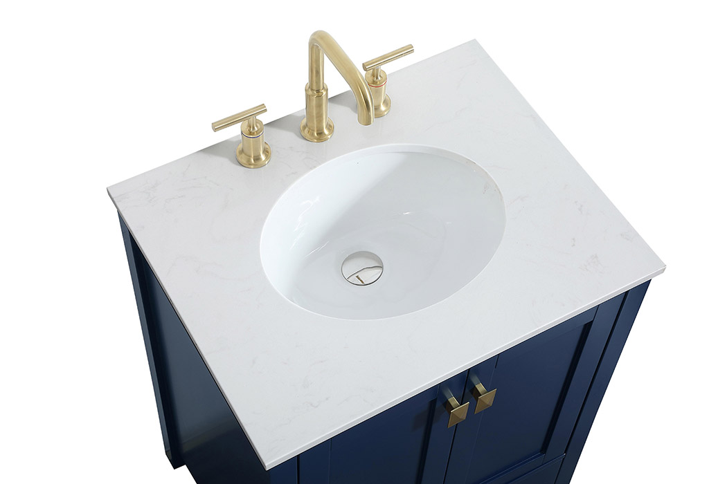 Elegant Bathroom Vanity - Blue (VF18824BL)