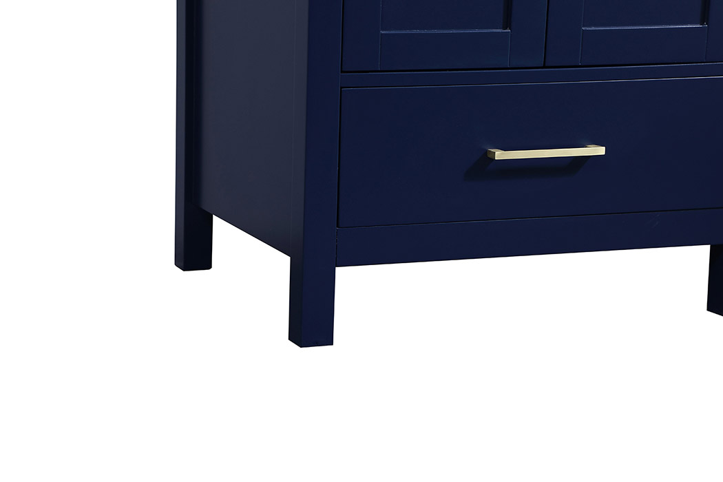 Elegant Bathroom Vanity - Blue (VF18824BL)