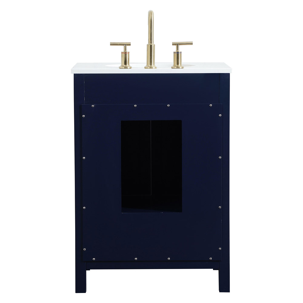 Elegant Bathroom Vanity - Blue (VF18824BL)