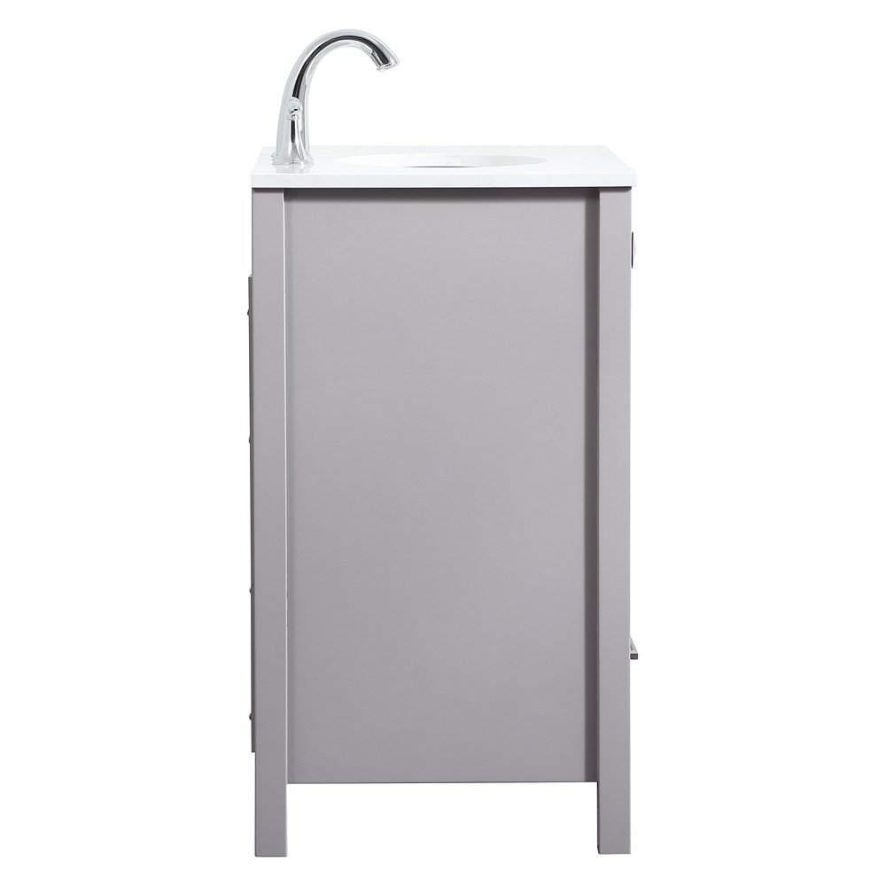 Elegant Bathroom Vanity - Gray (VF18824GR)