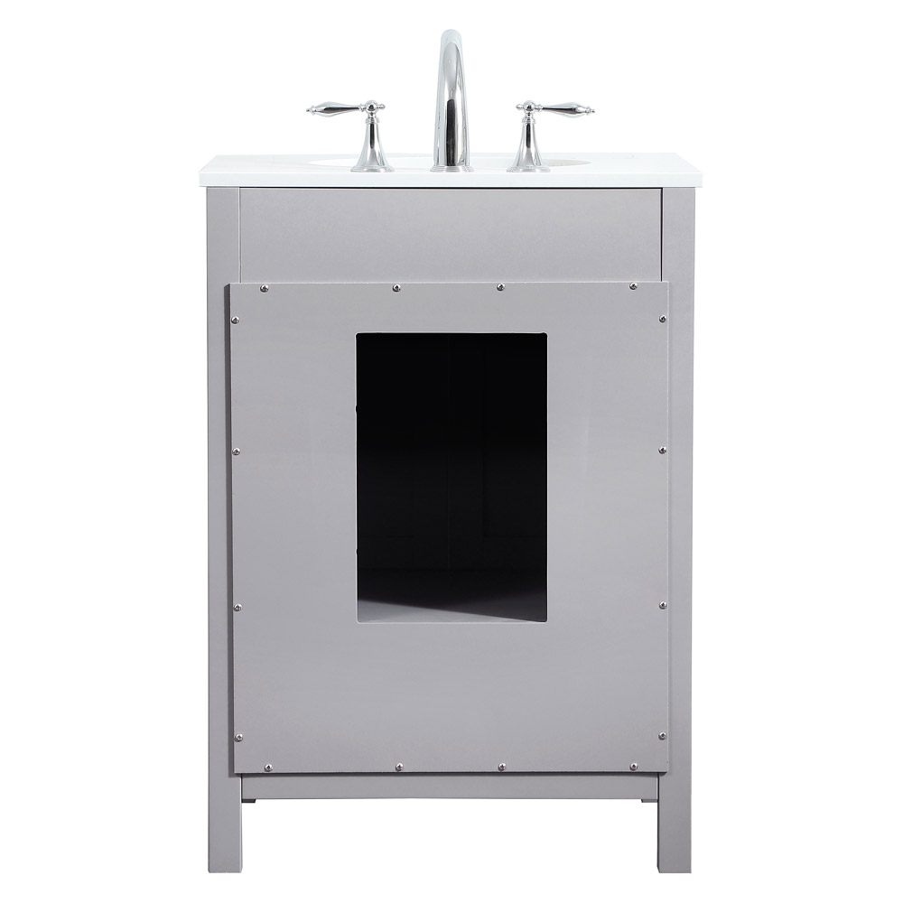 Elegant Bathroom Vanity - Gray (VF18824GR)