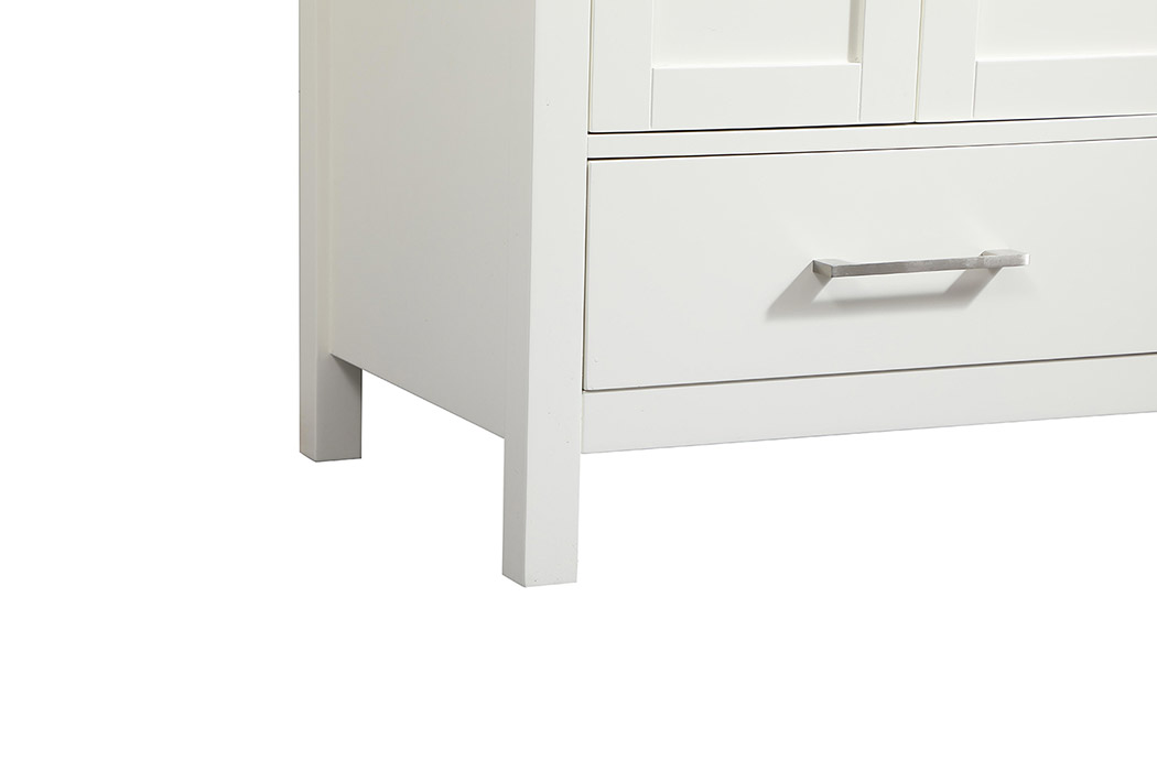 Elegant Bathroom Vanity - White (VF18824WH)