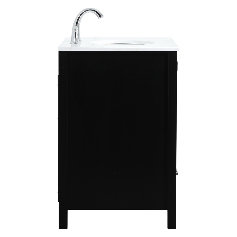 Elegant Bathroom Vanity - Black (VF18830BK)