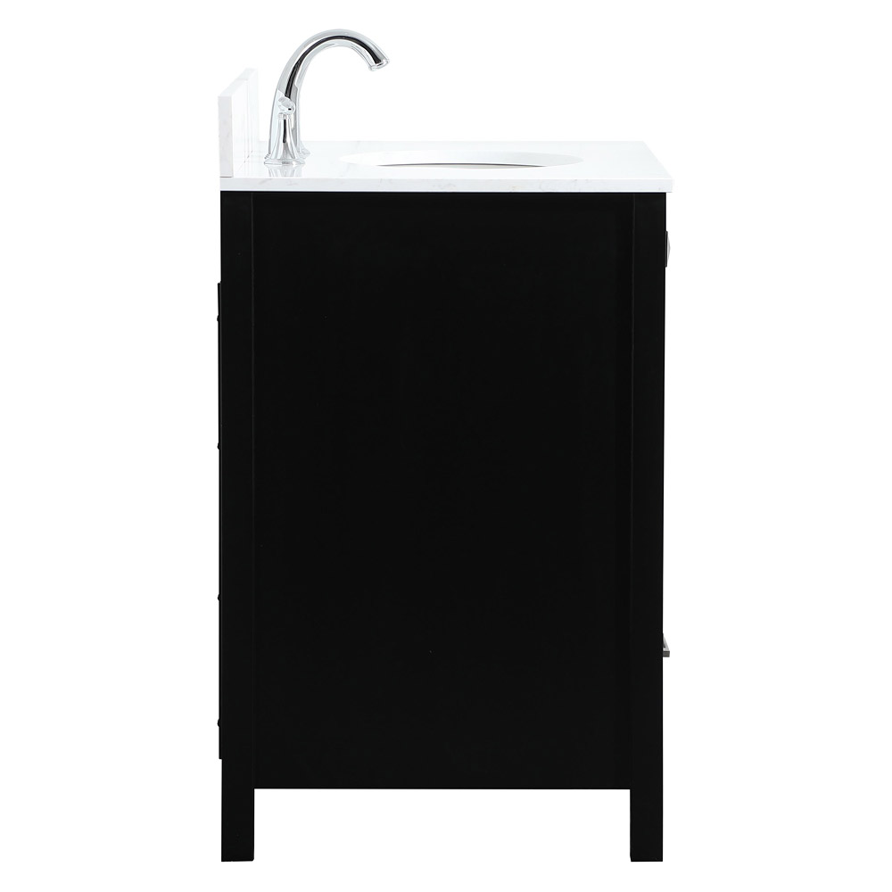 Elegant Bathroom Vanity - Black (VF18830BK-BS)