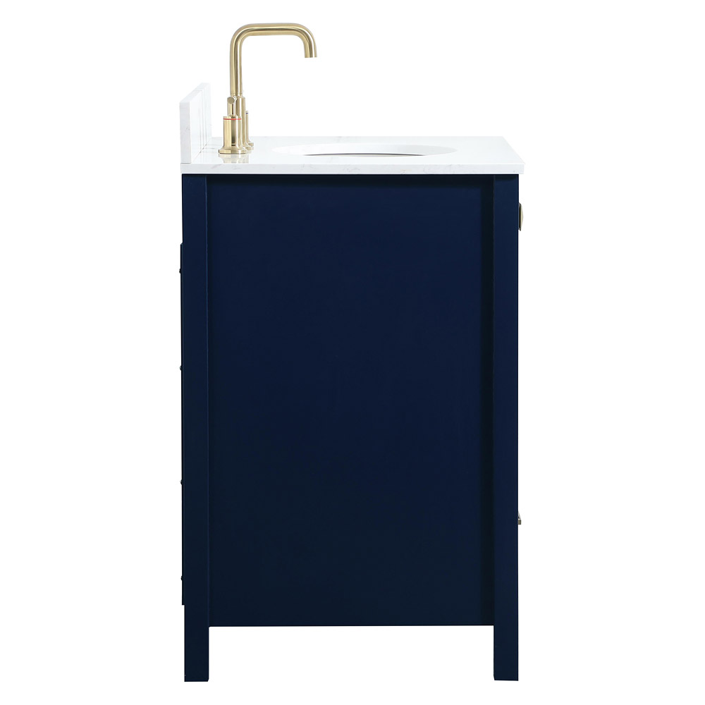 Elegant Bathroom Vanity - Blue (VF18830BL-BS)