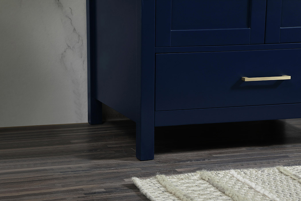 Elegant Bathroom Vanity - Blue (VF18830BL-BS)