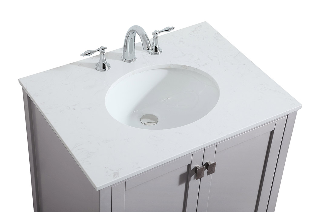 Elegant Bathroom Vanity - Gray (VF18830GR)