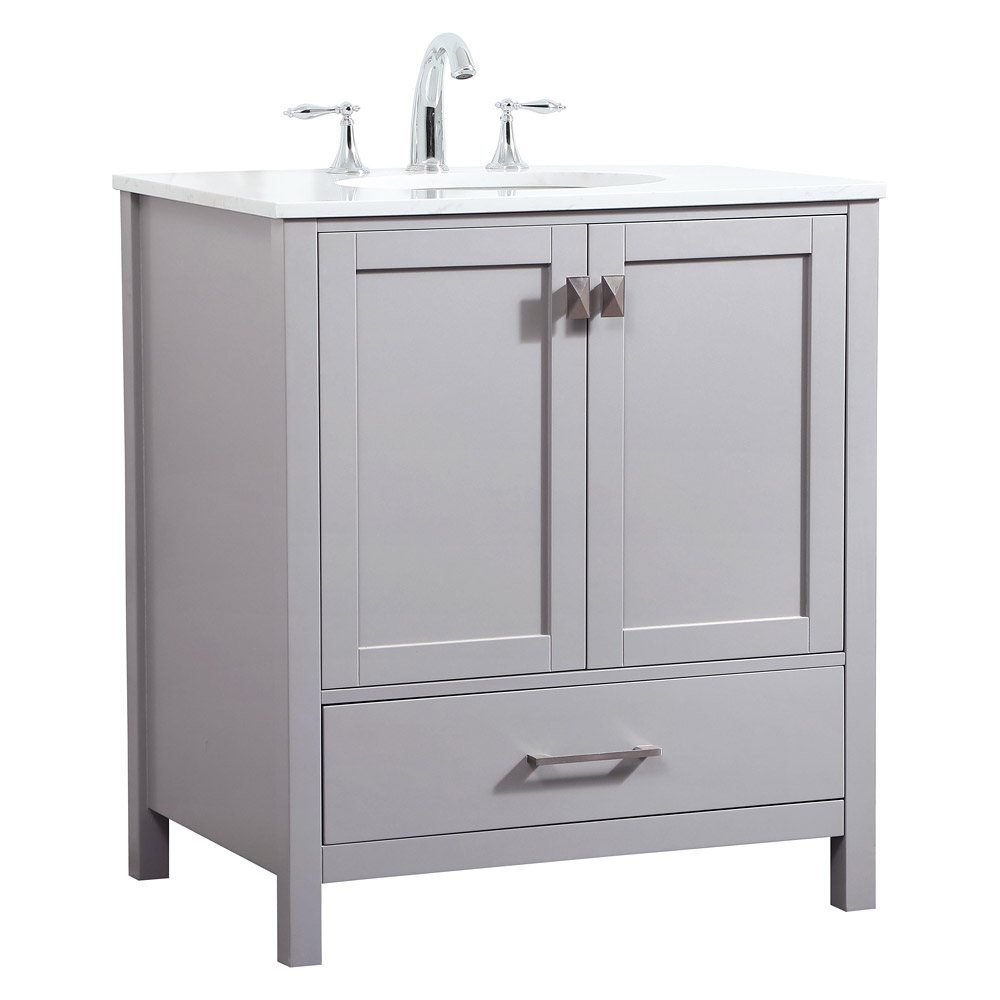 Elegant Bathroom Vanity - Gray (VF18830GR)