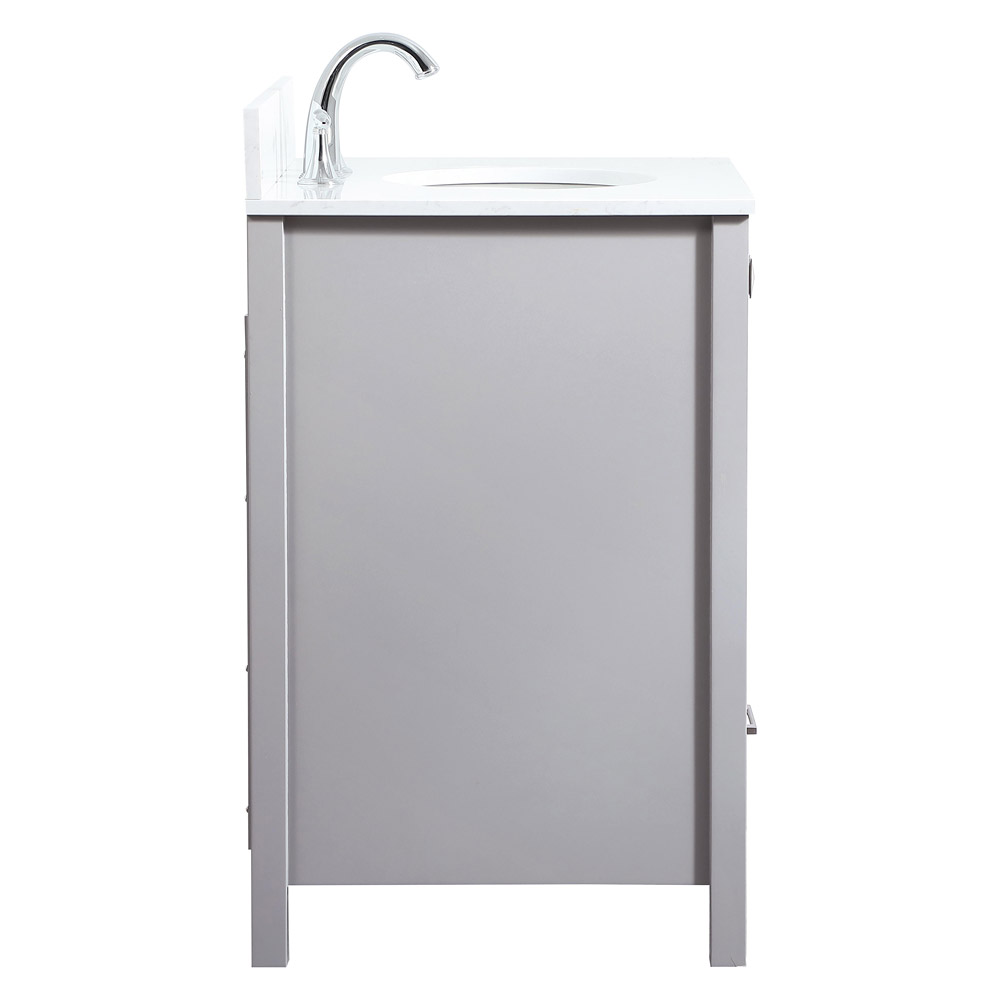 Elegant Bathroom Vanity - Gray (VF18830GR-BS)