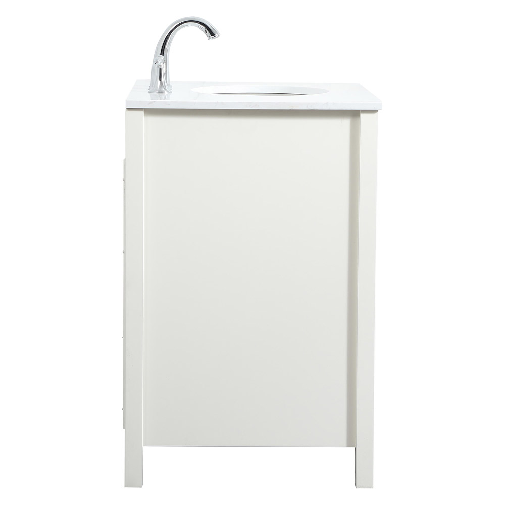 Elegant Bathroom Vanity - White (VF18830WH)