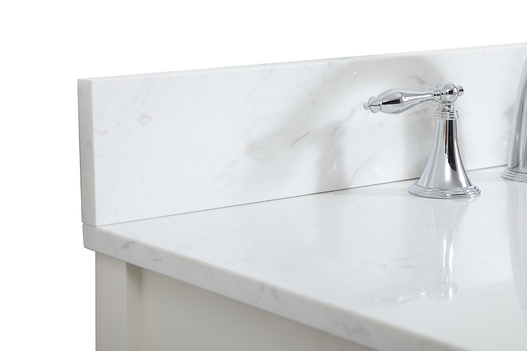 Elegant Bathroom Vanity - White (VF18830WH-BS)