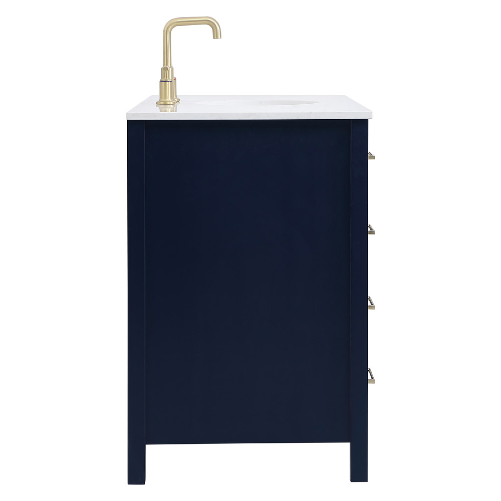 Elegant Bathroom Vanity - Blue (VF18848BL)