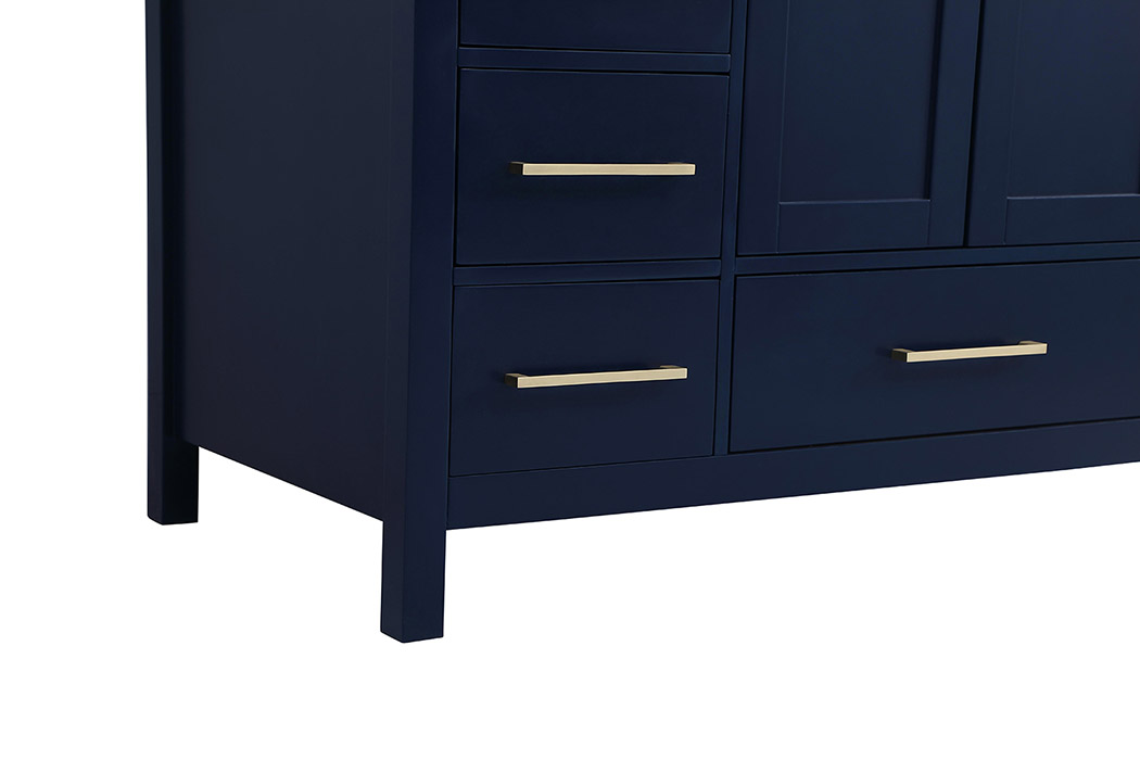 Elegant Bathroom Vanity - Blue (VF18848BL-BS)