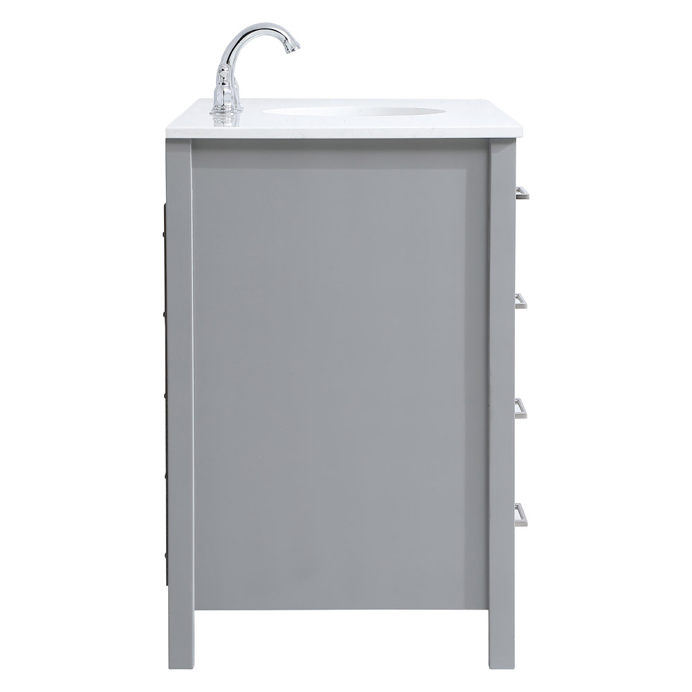 Elegant Bathroom Vanity - Gray (VF18848GR)