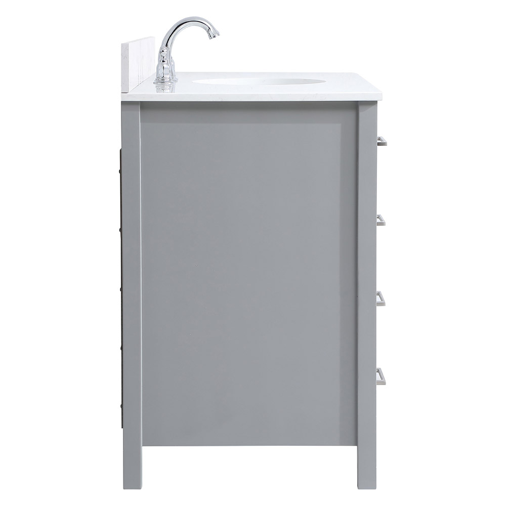 Elegant Bathroom Vanity - Gray (VF18848GR-BS)