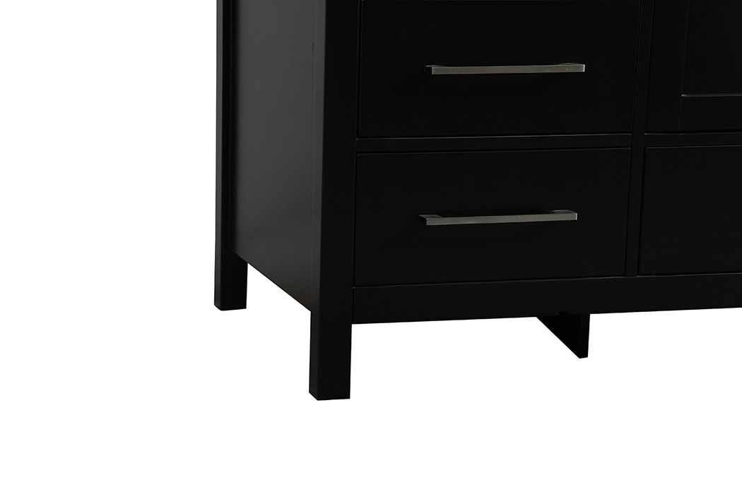 Elegant Bathroom Vanity - Black (VF18860BK)