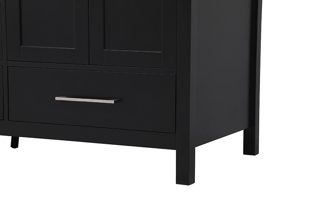 Elegant Bathroom Vanity - Black (VF18860DBK)