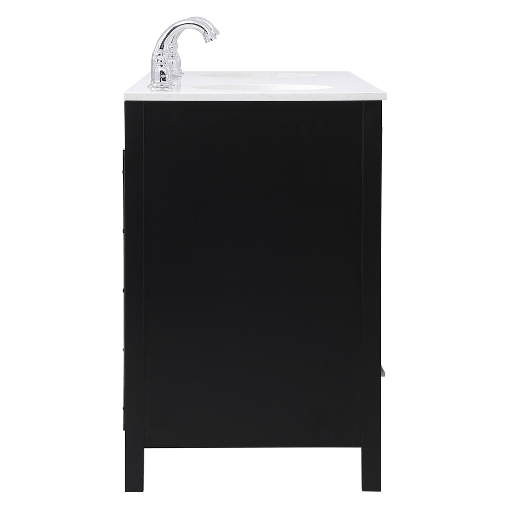 Elegant Bathroom Vanity - Black (VF18860DBK)