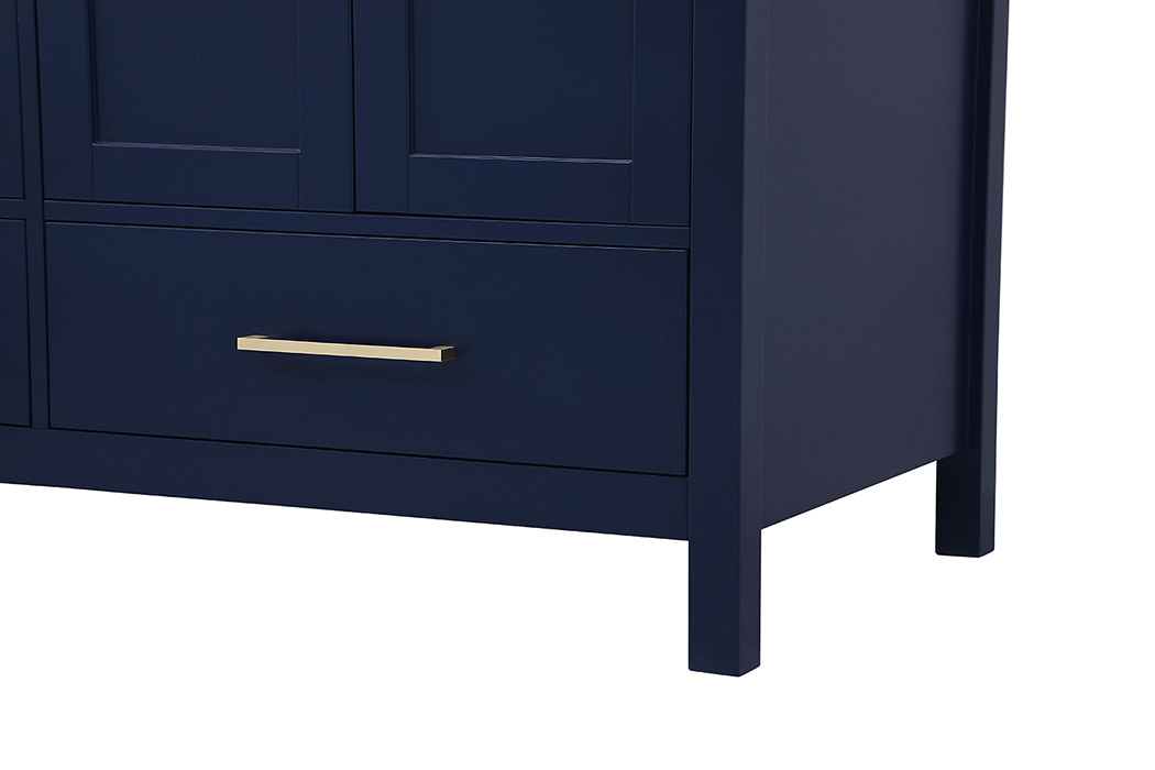 Elegant Bathroom Vanity - Blue (VF18860DBL)