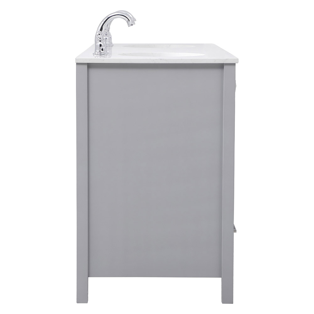 Elegant Bathroom Vanity - Gray (VF18860DGR)