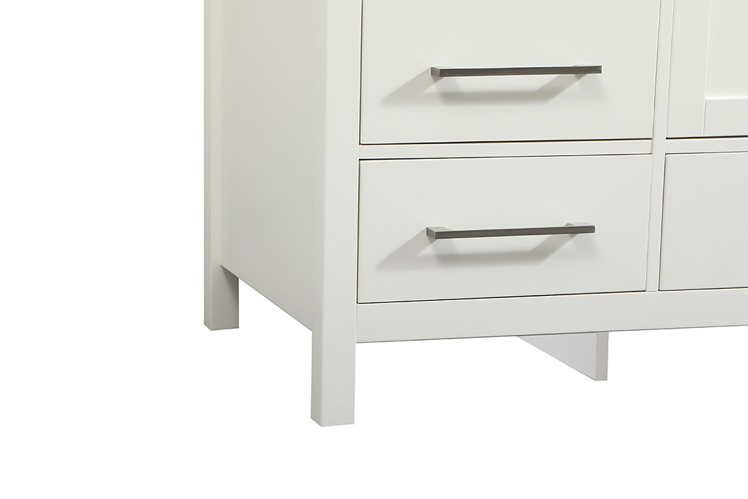 Elegant Bathroom Vanity - White (VF18860WH)