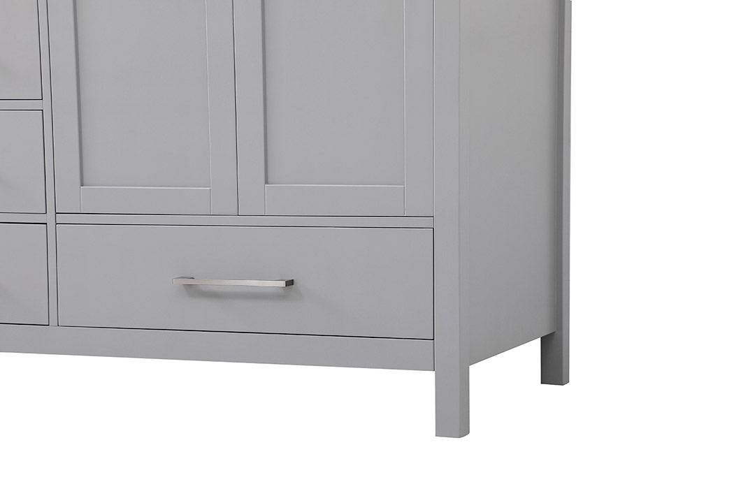 Elegant Bathroom Vanity - Gray (VF18872DGR)