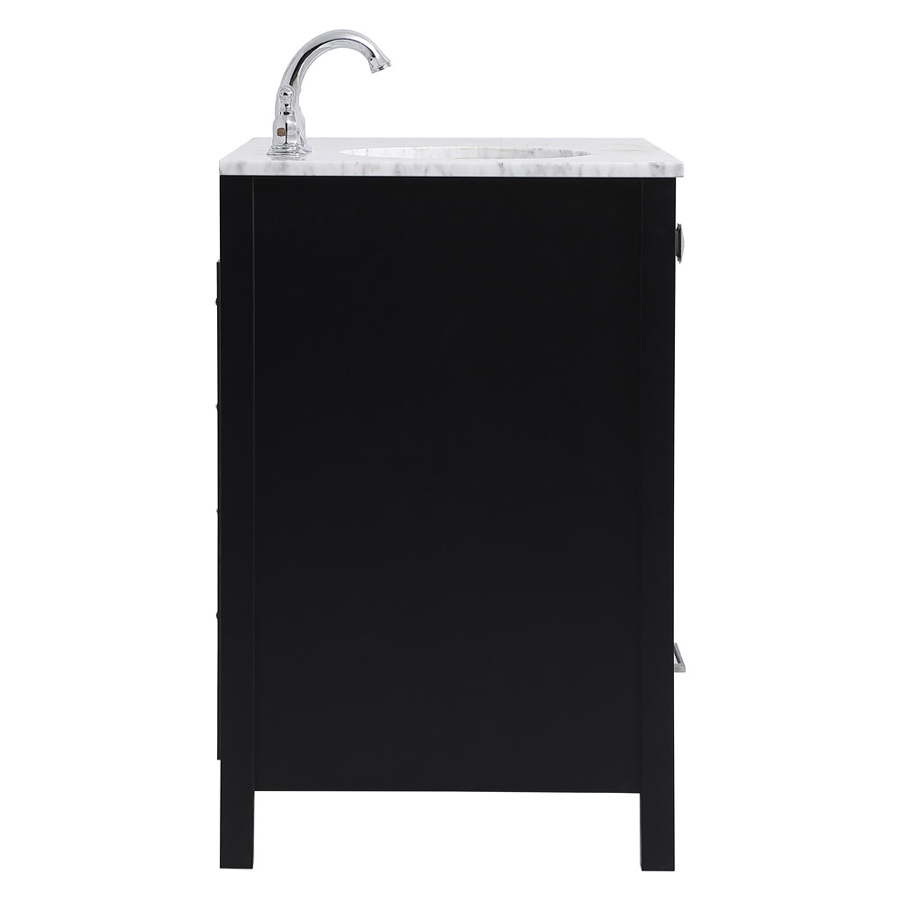 Elegant Bathroom Vanity - Black, L 32" (VF18932BK)