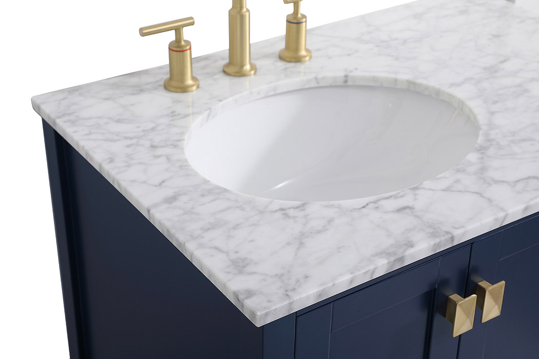 Elegant Bathroom Vanity - Blue, L 32" (VF18932BL)