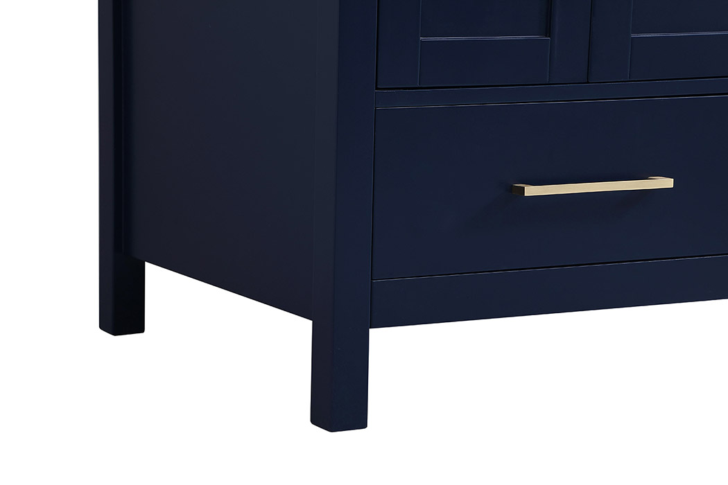 Elegant Bathroom Vanity - Blue, L 32" (VF18932BL)