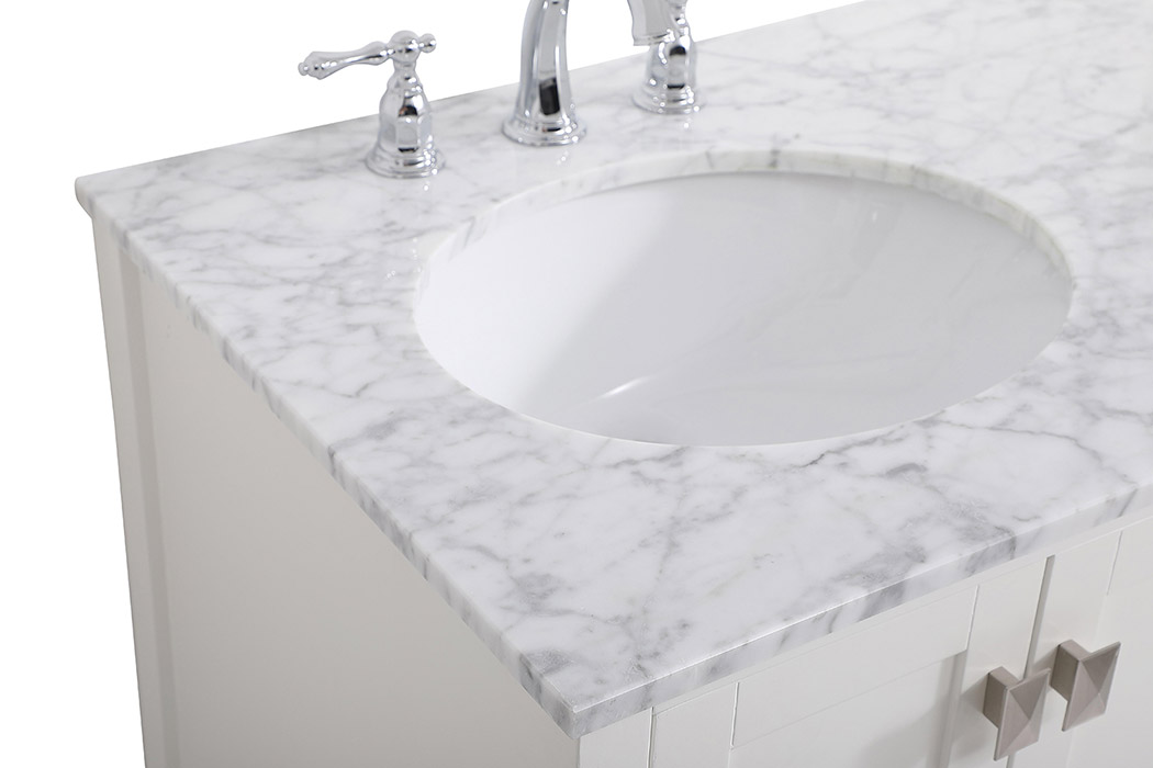 Elegant Bathroom Vanity - White, L 32" (VF18932WH)