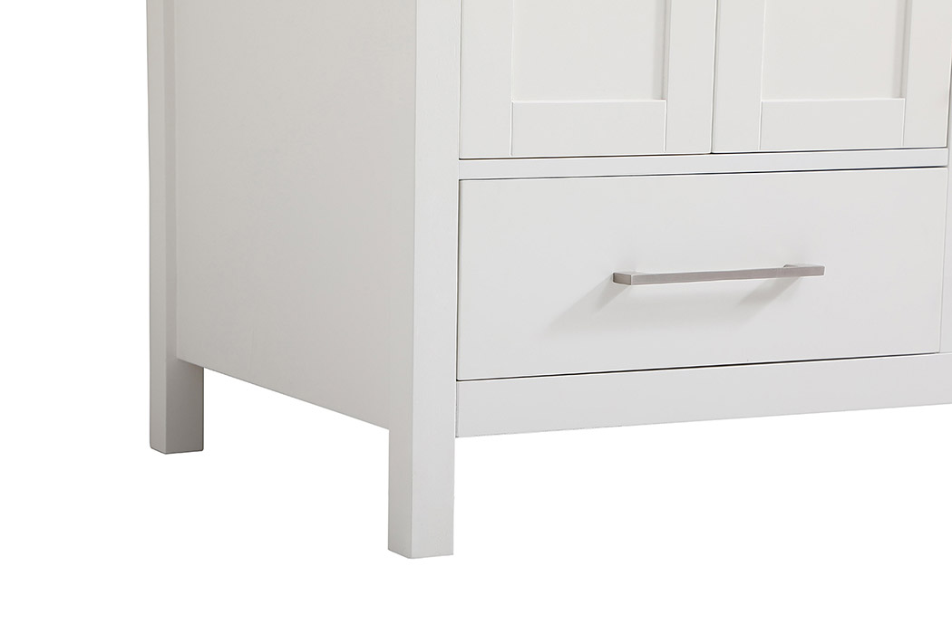 Elegant Bathroom Vanity - White, L 32" (VF18932WH)