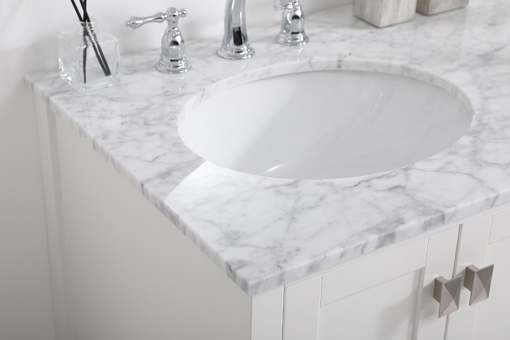 Elegant Bathroom Vanity - White, L 32" (VF18932WH)