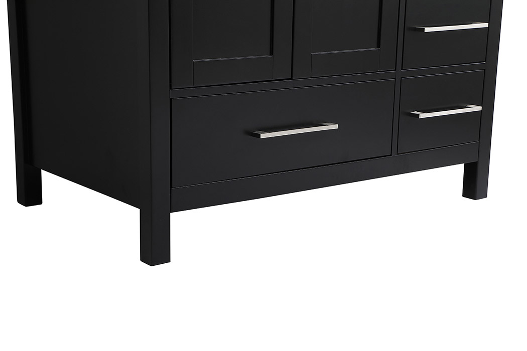 Elegant Bathroom Vanity - Black, L 36" (VF18936BK)