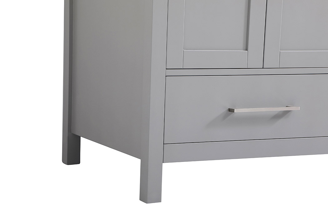 Elegant Bathroom Vanity - Gray, L 36" (VF18936GR)