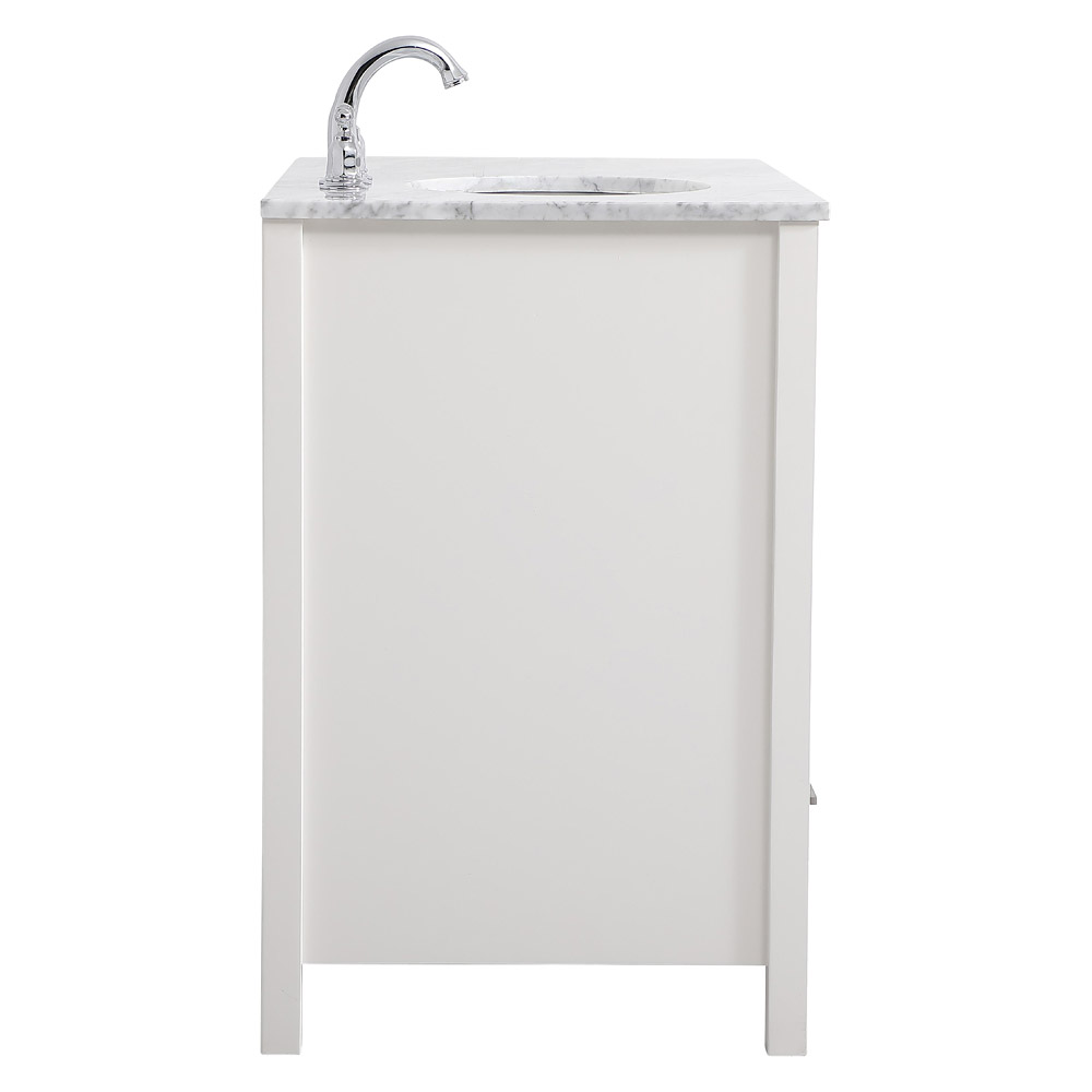 Elegant Bathroom Vanity - White, L 36" (VF18936WH)