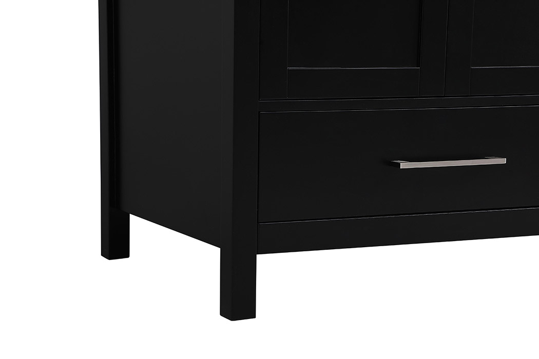 Elegant Bathroom Vanity - Black, L 42" (VF18942BK)