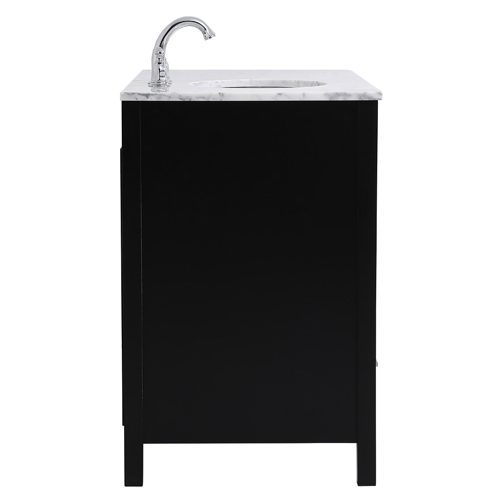 Elegant Bathroom Vanity - Black, L 42" (VF18942BK)