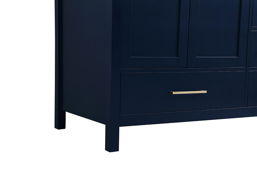 Elegant Bathroom Vanity - Blue, L 42" (VF18942BL)