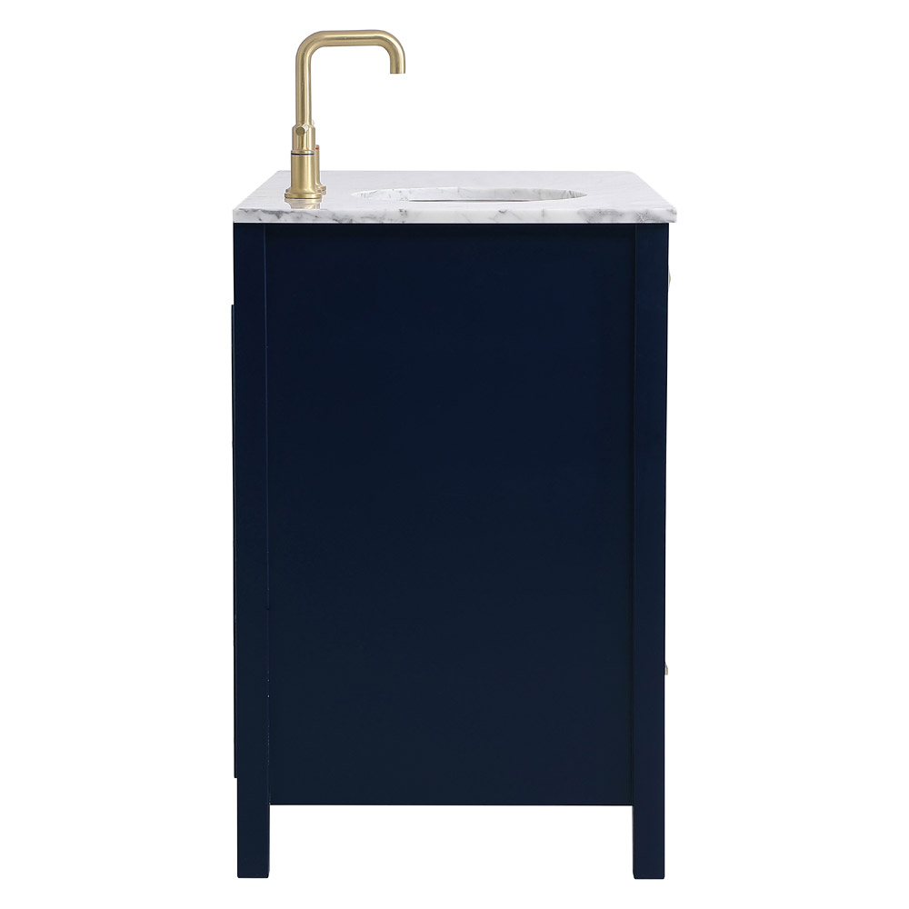 Elegant Bathroom Vanity - Blue, L 42" (VF18942BL)