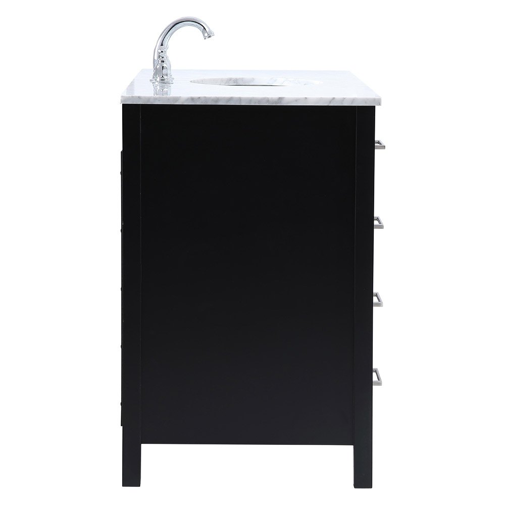 Elegant Bathroom Vanity - Black (VF18948BK)