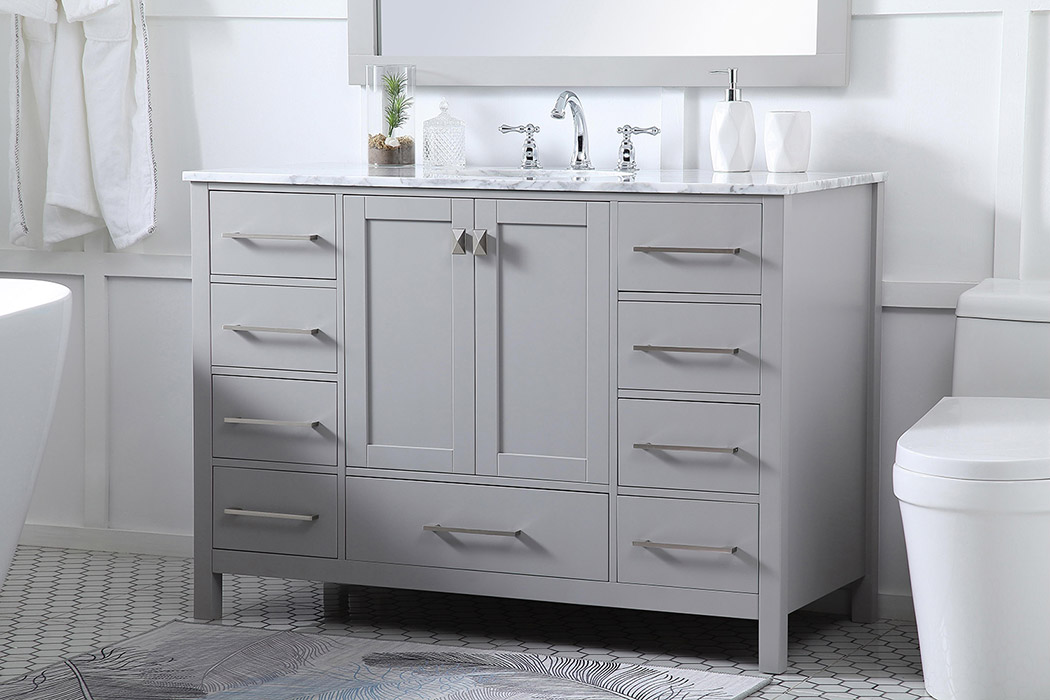 Elegant Bathroom Vanity - Gray (VF18948GR)