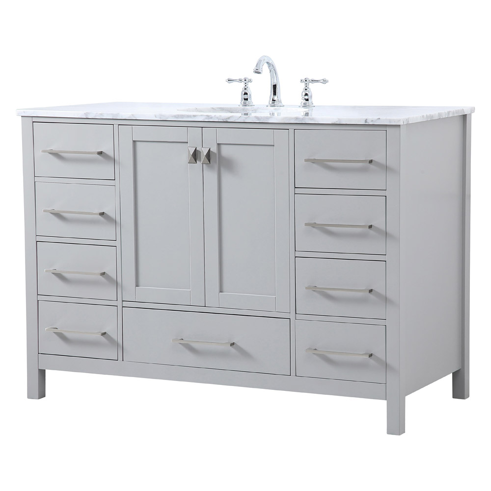 Elegant Bathroom Vanity - Gray (VF18948GR)