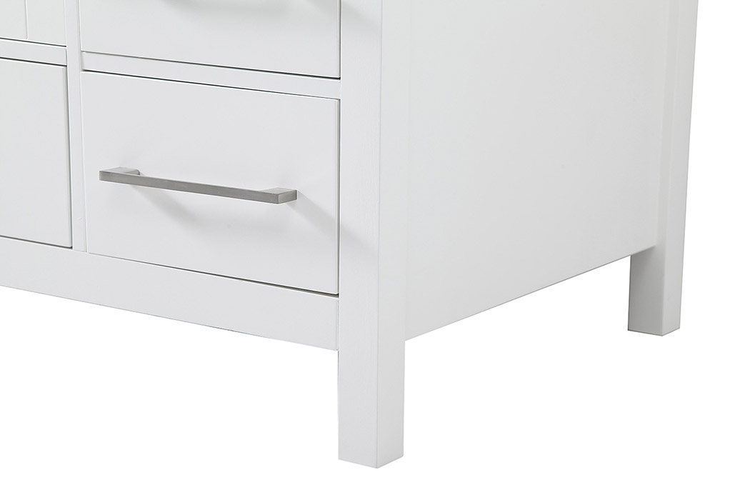 Elegant Bathroom Vanity - White (VF18948WH)