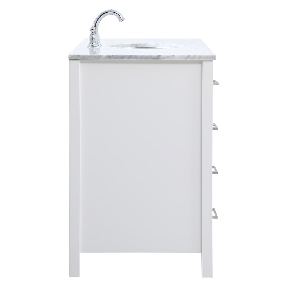 Elegant Bathroom Vanity - White (VF18948WH)