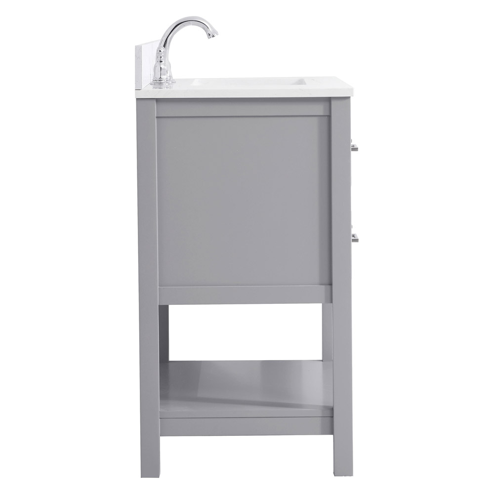 Elegant Bathroom Vanity - Gray (VF19030GR-BS)